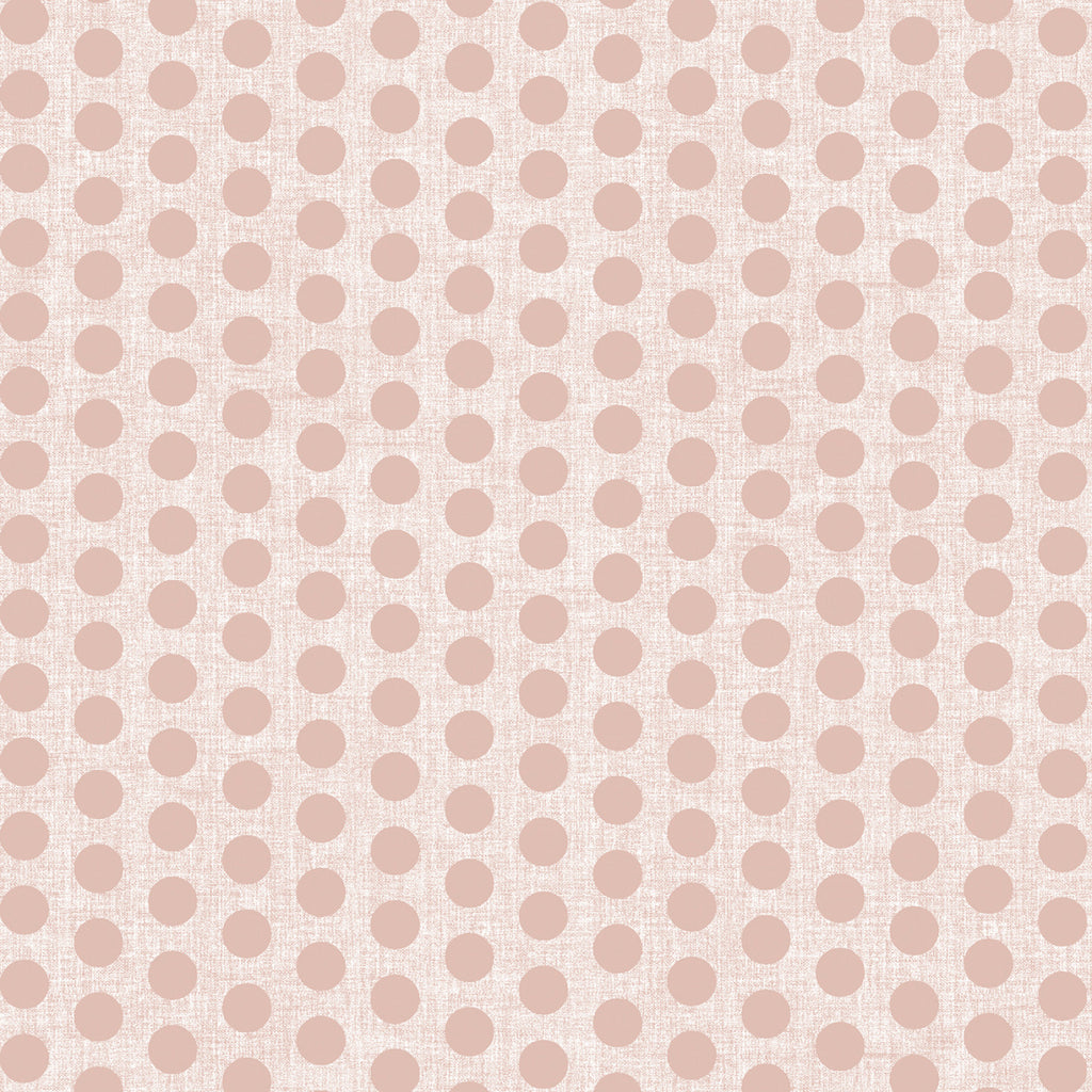 Blush Linen Dot 108" fabric by Benartex, 16387W-01