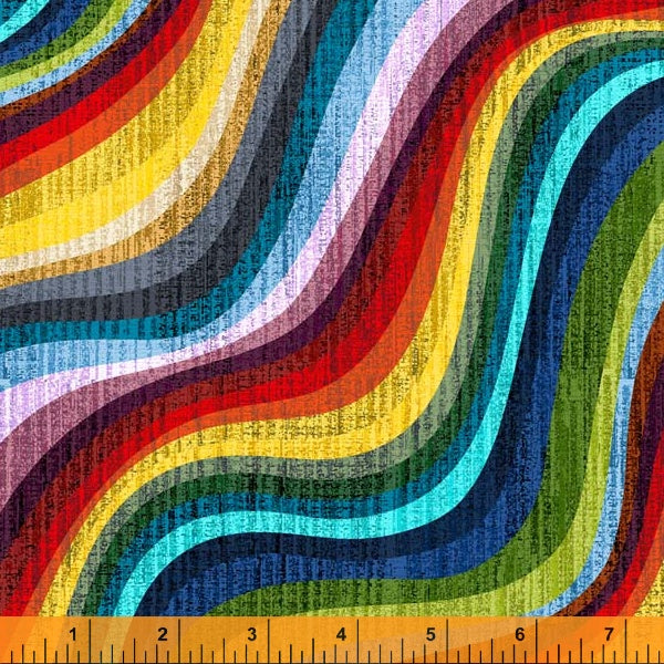 Terrain Wave 108" fabric by Windham, 52894DW-1