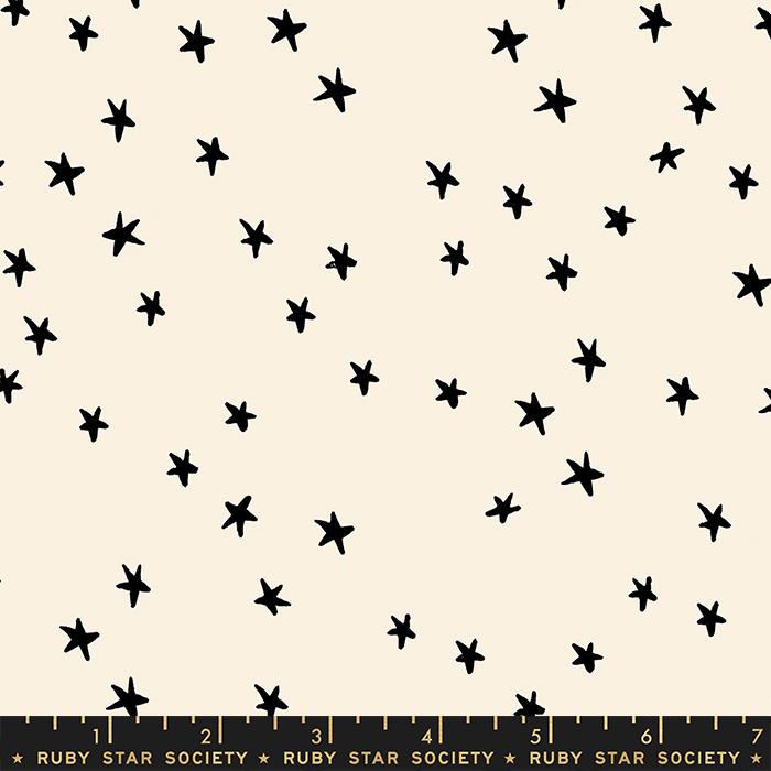 Natural Starry 108" fabric by Moda, RS4111 35, Ruby Star Society