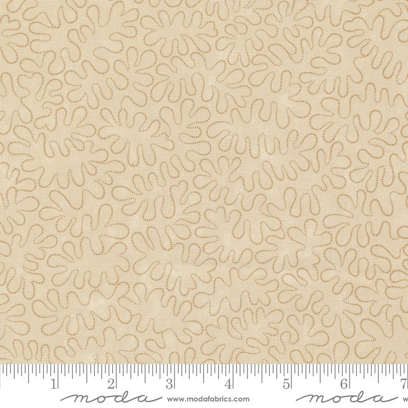 Natural Meander Blender 44" fabric by Moda, 9773 11 KT Favorites BG Dandelion