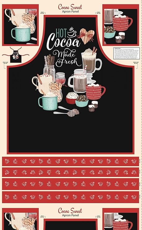 Cocoa Sweet Wilmington 30" apron panel by Wilmington