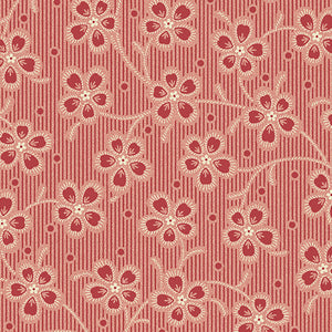 Dahlia Columbine 44" fabric by Andover, A-606-R, Cocoa Pink