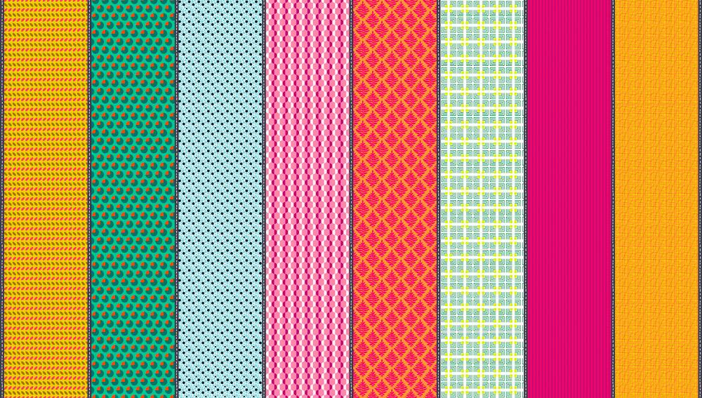 Moda 44" fabric 18245 11 Mixed Bag Lollies The Lookout
