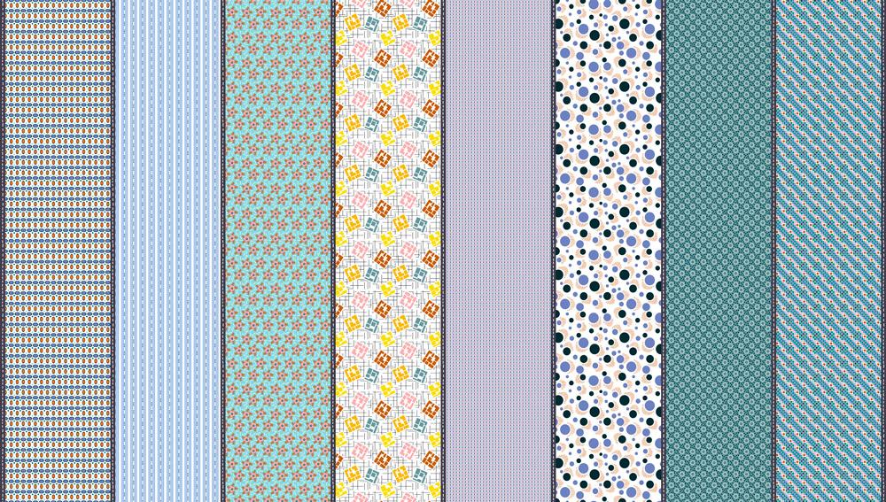 Moda 44" fabric 18246 11 Mixed Bag Lollies Winkipop