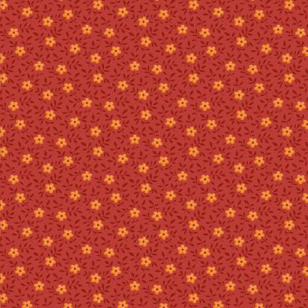 Red Floral Vine 44" fabric by Wilmington, 1803-98714-383, Rainbow Sampler