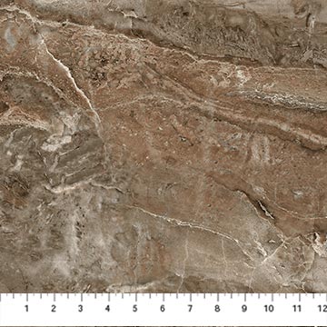 Brown Marble Surfaces 108" fabric by Northcott, B25051-36