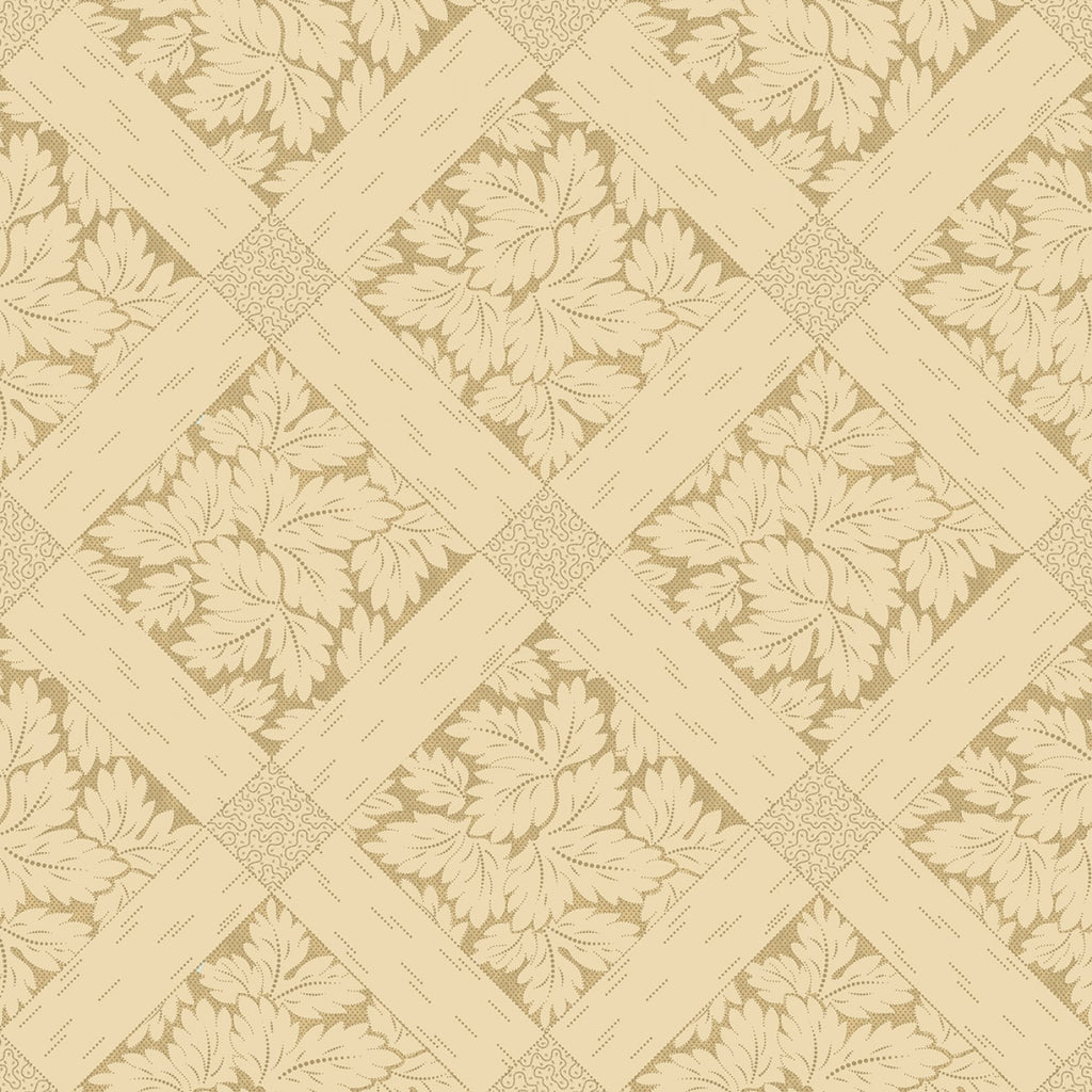 Tan Vintage Charm 108" fabric by Marcus, R360580