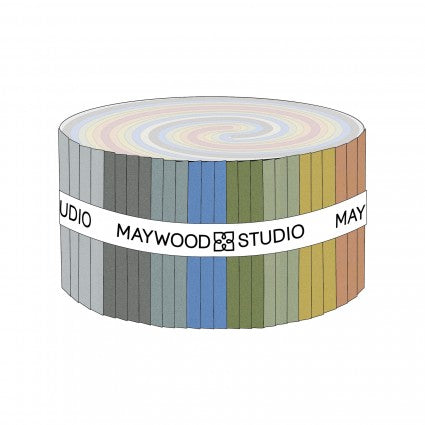 Starlight metallics 2-1/2" strips by Maywood, St-MASSTM