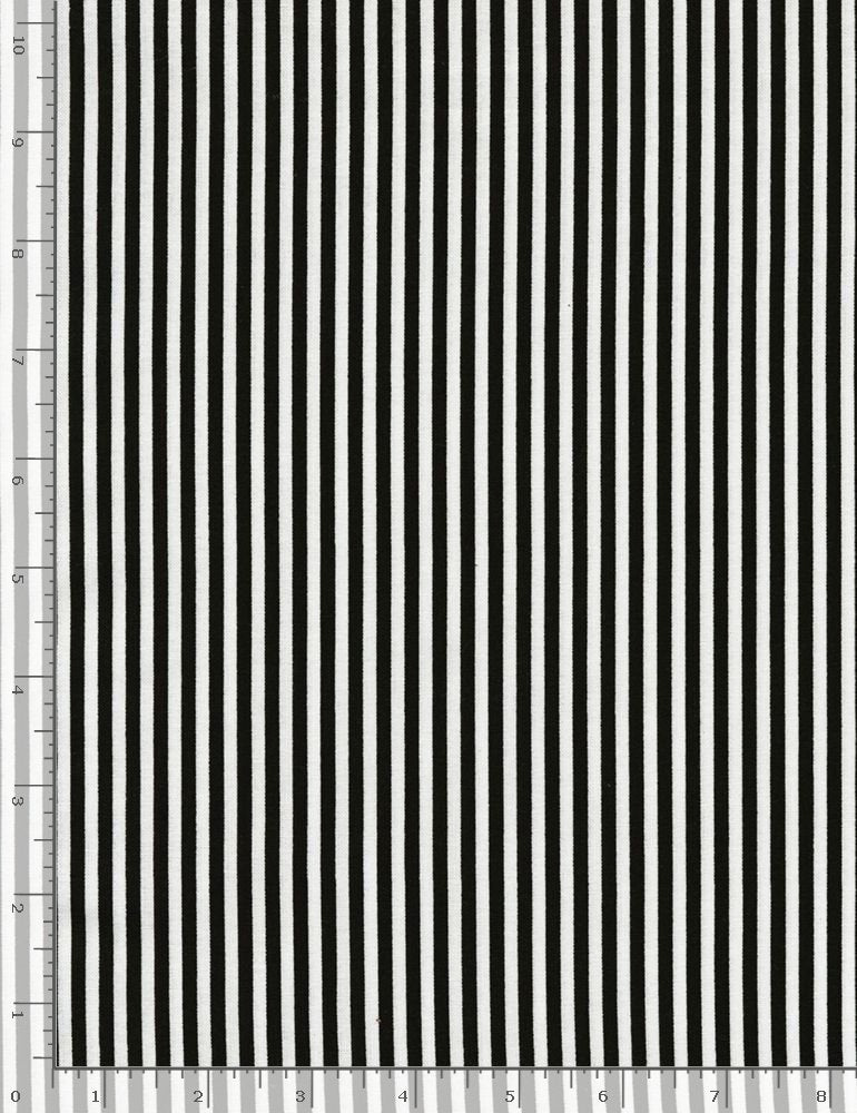 Black & White 1/8" Stripe 44" fabric by Timeless Treasures, C8109-Stripe