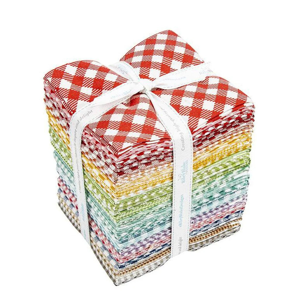Lori Holt Bee Gingham Fat Quarter Bundle, 36 pcs, Riley Blake, FQ-12550-36