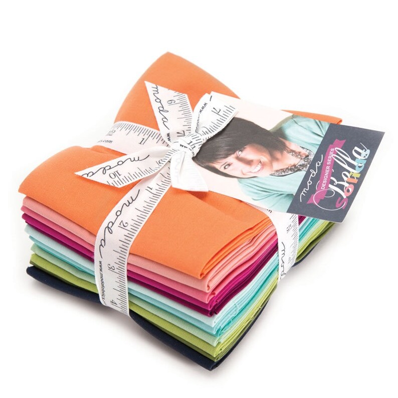 Moda Bella Solids Fat Quarter Bundle (12 pcs) 9900ABVC