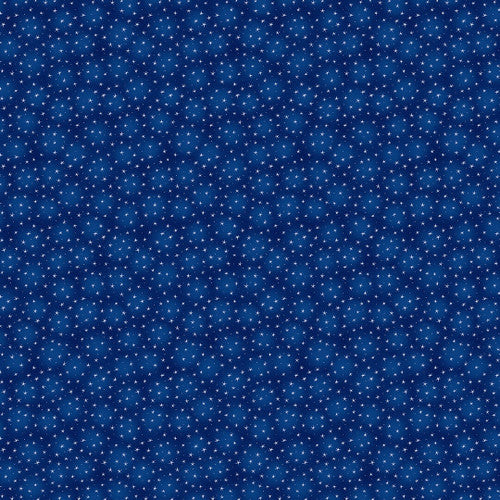 Navy Mini-Star 108" fabric by Blank Quilting, 2315-77, Starlet