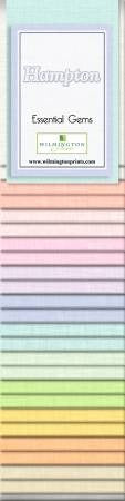 Pastel 2-1/2" strips (24 pcs) by Wilmington, Hampton Essential Gems, 802-61-802