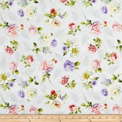 Allover Floral 44" fabric by Wilmington, Butterfly Haven, 89201-931