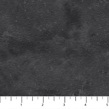 Dark Gray Toscana mottled 44" fabric by Northcott, 9020-97