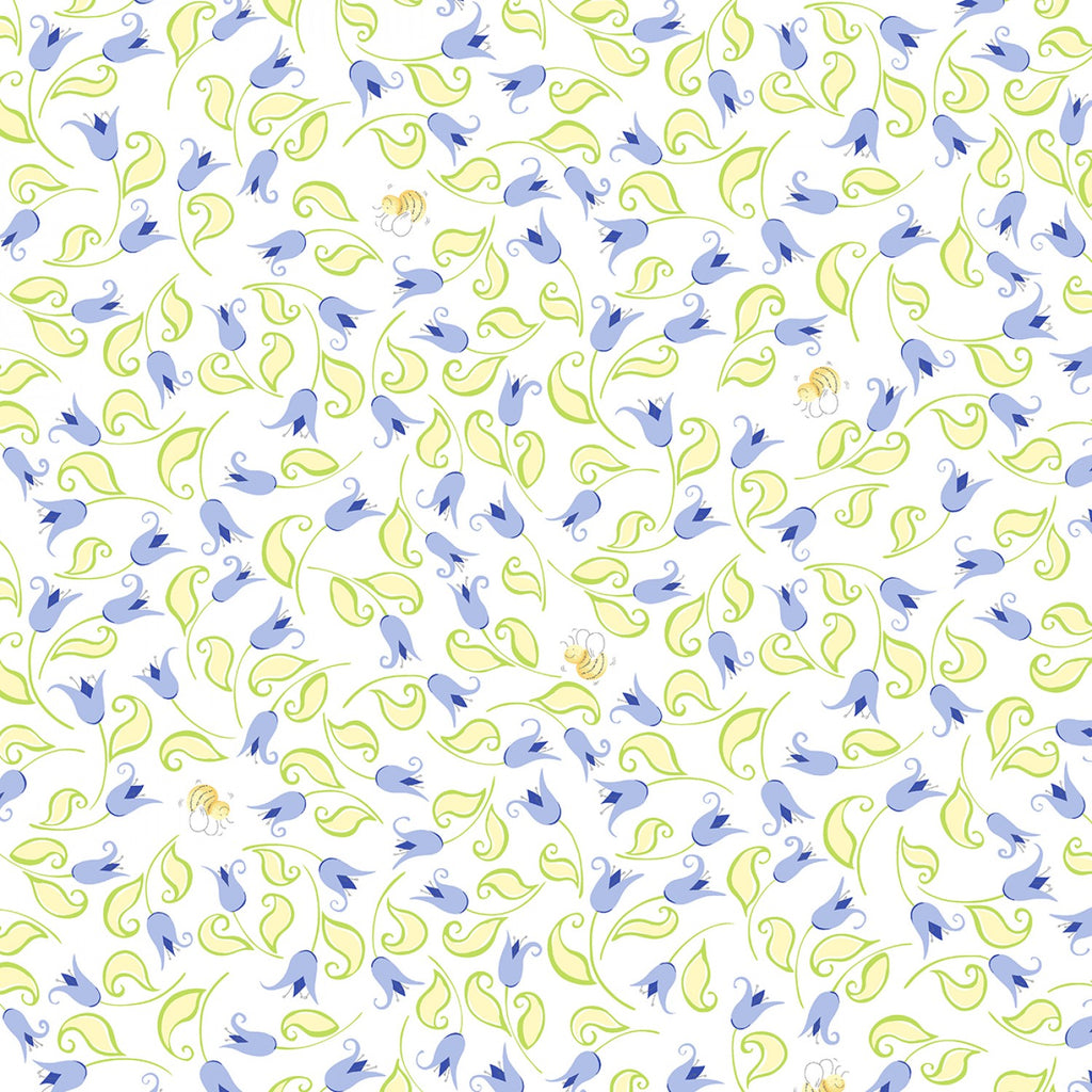 Lilac Mini Tulips & Bees by Susybee, SB20383-620