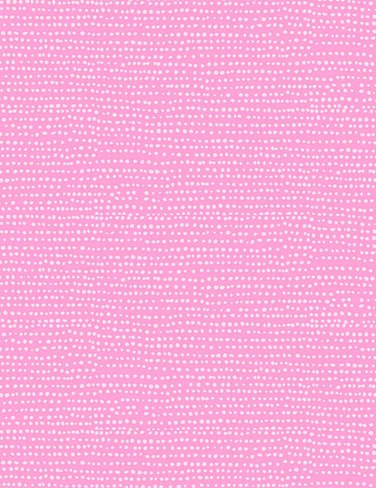Azalea Pink - Dots 44" fabric by Dear Stella - Stella-1150 - Moonscape
