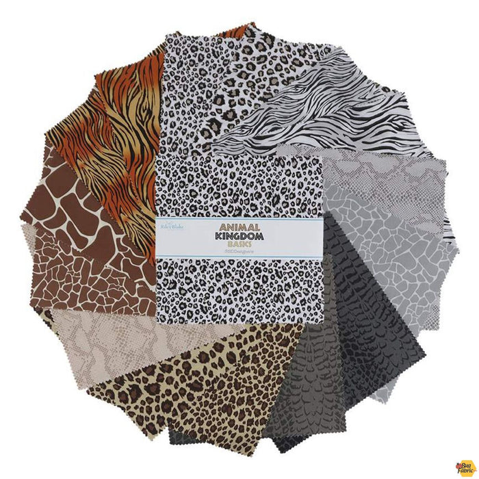 Riley Blake Designs Animal Kingdom 10" Stacker Layer Cake, 10-690-42