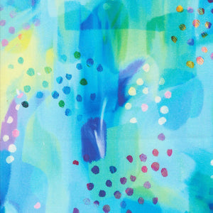Turquoise Gradients Auras 108" fabric by Moda, 108011 13