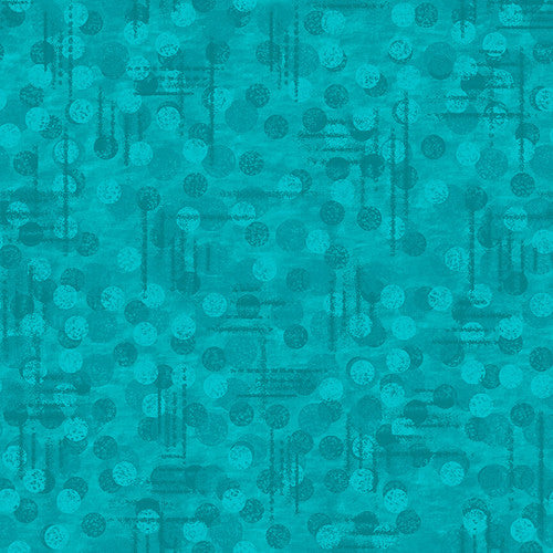 Teal Jot Dot 108" fabric by Blank Quilting, 1230-76