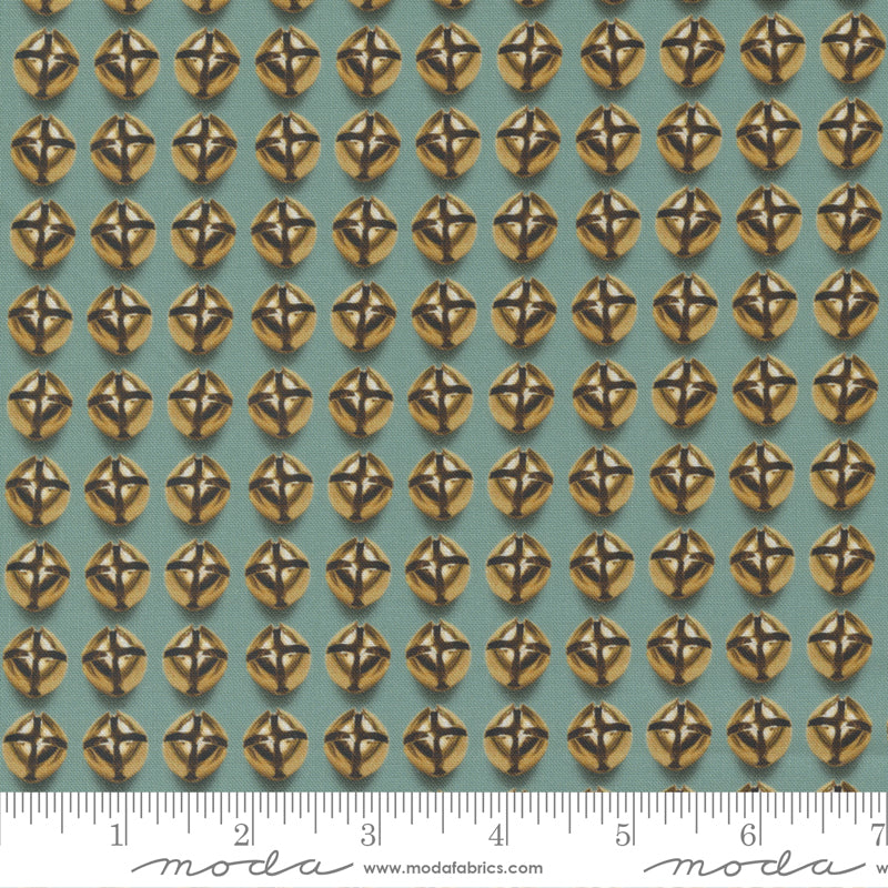 Jingle Bells 44" fabric by Moda, 7395 14, Christmas Faire Compossed