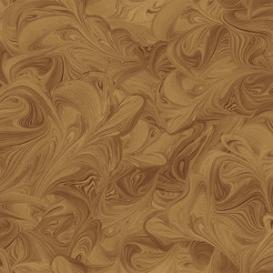 Oasis extra wide 118" fabric, Latte Swirls, 18-76617