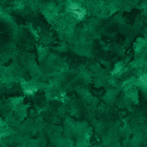 Hunter Green Nebula 118" fabric by Oasis, 18-90605