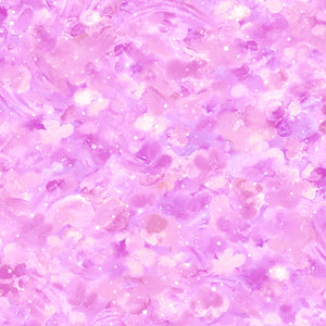 Oasis extra wide 118" fabric, 18-9077, Pink - Lavender Clouds