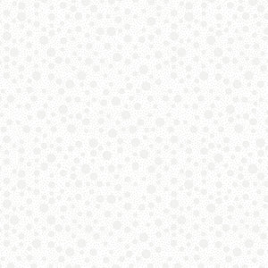 White Dots tone on tone 44" fabric by Quilting Treasures, 21521-Z, Quilting Illusions