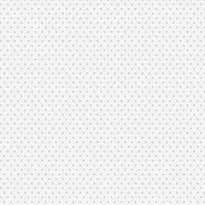 White tone on tone Geometric 44" fabric by Henry Glass, 2642-01W