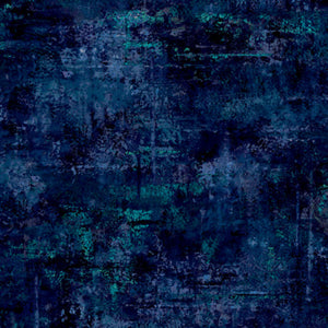 Navy Mottled Blender 44" fabric by Quilting Treasures, 30663-N, Vibe 45"