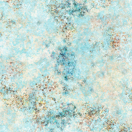 Lt Aqua Mottled Blender 118" fabric by Quilting Treasures, Panorama, 32052-Q
