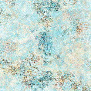 Lt Aqua Mottled Blender 118" fabric by Quilting Treasures, Panorama, 32052-Q