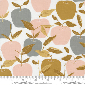 Enchanted Apples 44" fabric by Moda, 43121 21, Midnight in the Garden