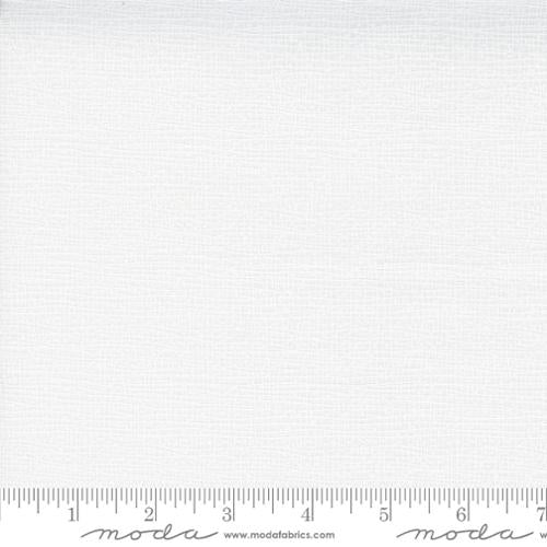 Blizzard White Thatched 108" fabric by Moda, 11174 150