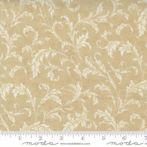 Poinsettia Plaza Parchment 108" fabric by Moda, 108003 21