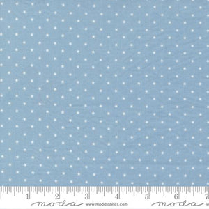 Light Blue Twinkle Blender Star 44" fabric by Moda, 24106 69, Twinkle Lake