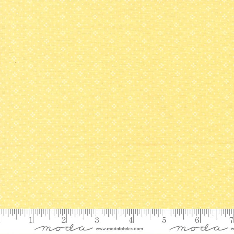 Buttercup Eyelet 44" fabric by Moda, 20488 70