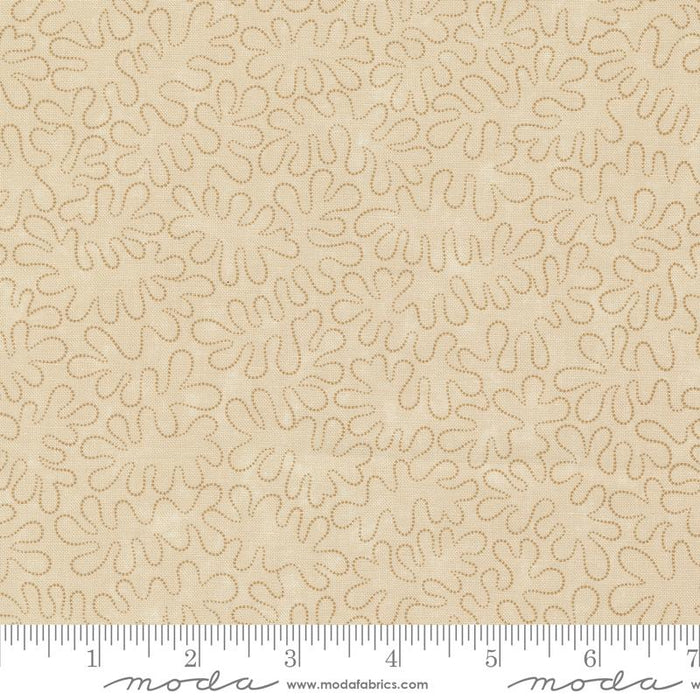 Natural Meander Blender 44" fabric by Moda, 9773 11 KT Favorites BG Dandelion