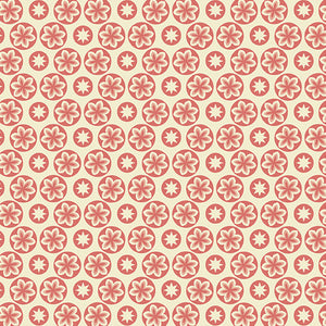 Camelia Starfruit 44" fabric by Andover, A-597-LE, Cocoa Pink