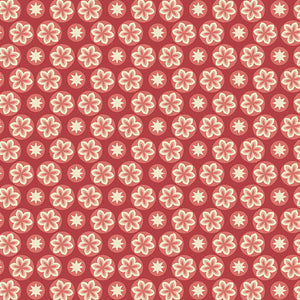 Cherry Starfruit 44" fabric by Andover,  A-597-R, Cocoa Pink