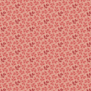 Dahlia Greenery 44" fabric by Andover, A-605-E, Cocoa Pink