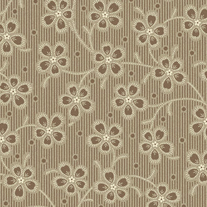 Walnut Columbine 44" fabric by Andover, A-606-N, Cocoa Pink