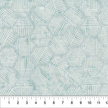 Fog Hexies 44" batik by Banyan Batiks, 81700-91