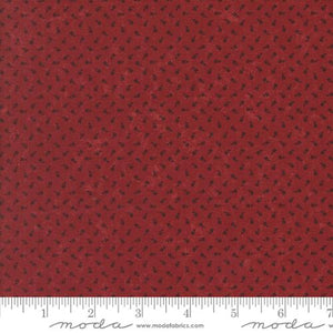 A Vintage Christmas Berries Red 44" fabric by Moda, 9784 13, Kansas Troubles