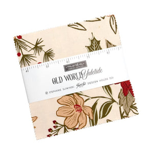 Old World Yuletide Charm Pack (5" squares) by Moda,  45620PP
