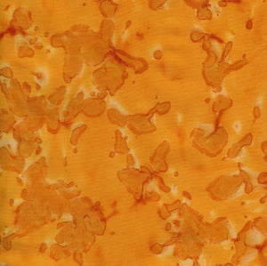 Orange blender 44" batik fabric by Batik Textiles, B8227