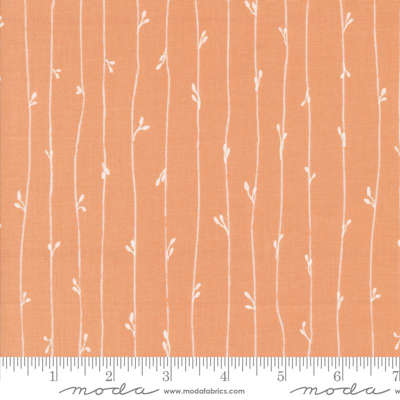 Peach Rainier 44" fabric by Moda, 38146 21