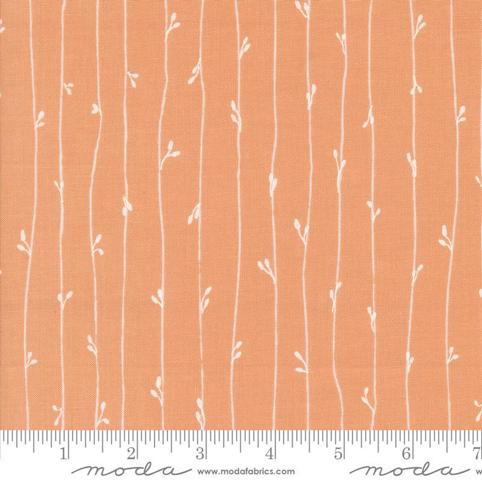 Peach Rainier 44" fabric by Moda, 38146 21