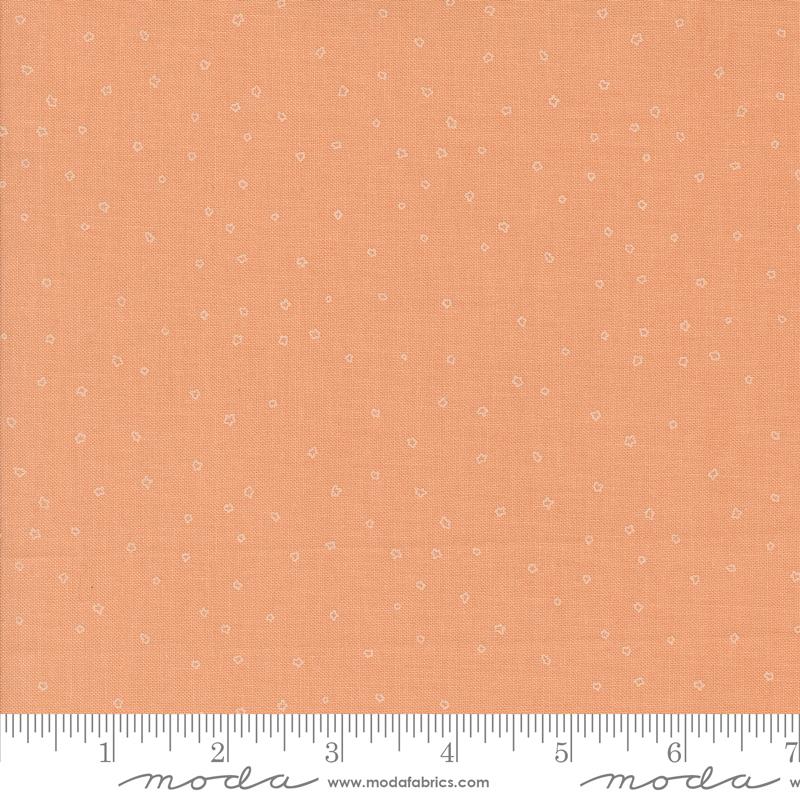 Peach Rainier 44" fabric by Moda, 38149 21